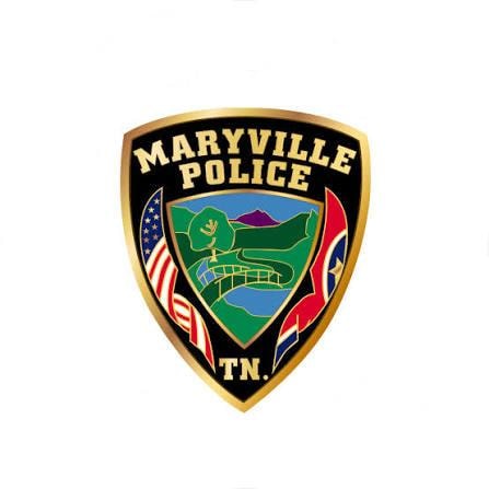 Maryville Police Department official badge
